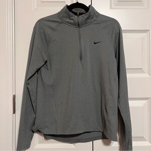 Nike Women's Gray Half-Zip Jersey